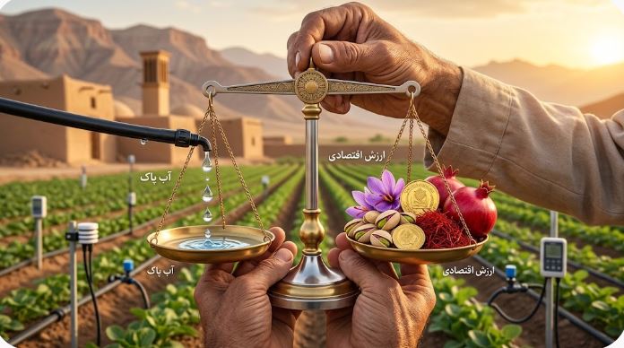 افزایش بهره وری آب در کشاورزی